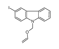 9-(ethenoxymethyl)-3-iodocarbazole Structure