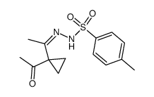 (Z)-N'-(1-(1-acetylcyclopropyl)ethylidene)-4-methylbenzenesulfonohydrazide Structure