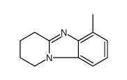 Pyrido[1,2-a]benzimidazole, 1,2,3,4-tetrahydro-6-methyl- (9CI) structure