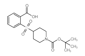 2-{[1-(叔丁氧基羰基)哌啶-4-基]-磺酰基}苯甲酸图片