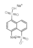 4-氨基-1,5-萘二磺酸一钠盐结构式
