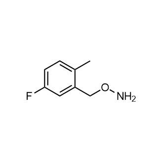 O-(5-氟-2-甲基苄基)羟胺结构式