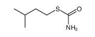 thiocarbamic acid S-isopentyl ester结构式