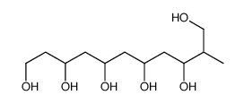 2-methylundecane-1,3,5,7,9,11-hexol结构式
