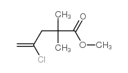 METHYL 4-CHLORO-2,2-DIMETHYL-4-PENTENOATE Structure