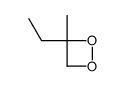 3-ethyl-3-methyldioxetane Structure