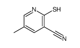 5-METHYL-2-THIOXO-1,2-DIHYDROPYRIDINE-3-CARBONITRILE Structure