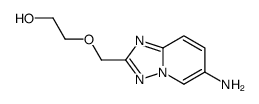 2-[(6-amino-[1,2,4]triazolo[1,5-a]pyridin-2-yl)methoxy]ethanol Structure