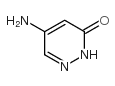 5-氨基哒嗪-3-酮结构式