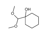 1-(dimethoxymethyl)cyclohexan-1-ol Structure