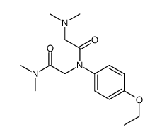 2-(dimethylamino)-N-[2-(dimethylamino)-2-oxoethyl]-N-(4-ethoxyphenyl)acetamide Structure