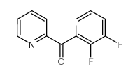 2-(2,3-DIFLUOROBENZOYL)PYRIDINE结构式