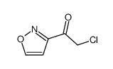 Ethanone, 2-chloro-1-(3-isoxazolyl)- (9CI)结构式