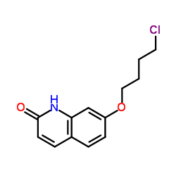 7-(4-Chlorobutoxy)quinolin-2(1H)-one structure