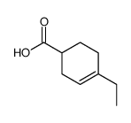 3-Cyclohexene-1-carboxylic acid, 4-ethyl- (9CI)结构式