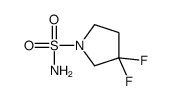 3,3-difluoropyrrolidine-1-sulfonamide结构式