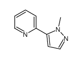 2-(1-Methyl-1H-pyrazol-5-yl)pyridine structure