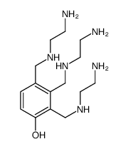 tris[[(2-aminoethyl)amino]methyl]phenol structure