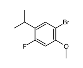 4-氟-1-溴-2-甲氧基-5-异丙基苯图片
