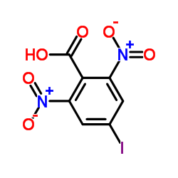 4-iodo-2,6-dinitrobenzoic acid Structure