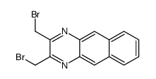 2,3-bis(bromomethyl)benzo[g]quinoxaline结构式