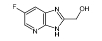 (6-fluoro-1H-imidazo[4,5-b]pyridin-2-yl)methanol结构式