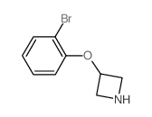 3-(2-Bromophenoxy)azetidine Structure