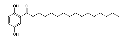 2-PALMITOYLHYDROQUINONE Structure