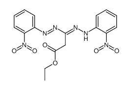 C-Ethoxycarbonylmethyl-N,N'-di-2-nitro-phenylformazan Structure