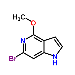 6-Bromo-4-methoxy-1H-pyrrolo[3,2-c]pyridine Structure