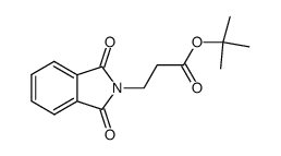 tert-butyl 3-phthalimidopropanoate结构式