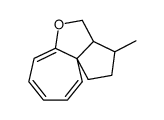 3-Methyl-2,3,3a,4-tetrahydro-1H-5-oxa-cyclopenta[c]azulene Structure