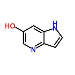 1H-吡咯并[3,2-b]吡啶-6-醇结构式