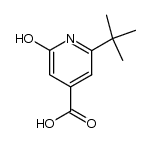 6-tert-Butyl-2-oxo-1,2-dihydro-pyridine-4-carboxylic acid结构式
