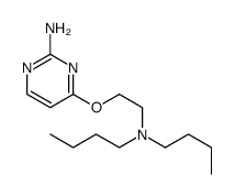 4-[2-(dibutylamino)ethoxy]pyrimidin-2-amine Structure