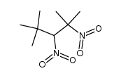 2,2,4-trimethyl-3,4-dinitro-pentane Structure