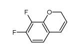 7,8-difluoro-2H-chromene Structure