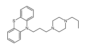 10-[3-(4-propylpiperazin-1-yl)propyl]phenothiazine结构式