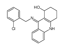 9-[(2-chlorophenyl)methylamino]-1,2,3,4-tetrahydroacridin-1-ol结构式