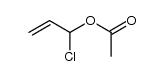 acetic acid-(1-chloro-allyl ester)结构式