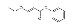 3-Ethoxyacrylsaeurephenylester Structure