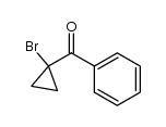 1-benzoyl-1-bromocyclopropane结构式