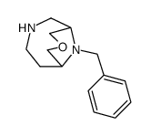 10-Benzyl-8-oxa-3,10-diaza-bicyclo[4.3.1]decane Structure