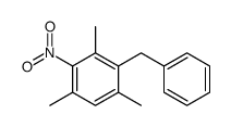 2-benzyl-1,3,5-trimethyl-4-nitrobenzene结构式