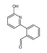 2-(6-oxo-1H-pyridin-2-yl)benzaldehyde结构式