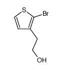 2-(2-bromothiophen-3-yl)ethan-1-ol结构式