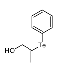 2-phenyltellanylprop-2-en-1-ol Structure