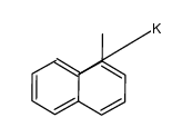 potassium 1-methylnaphthalenide结构式