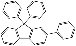 2,9,9-triphenyl-9H-fluorene Structure