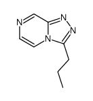 3-Propyl[1,2,4]triazolo[4,3-a]pyrazine结构式